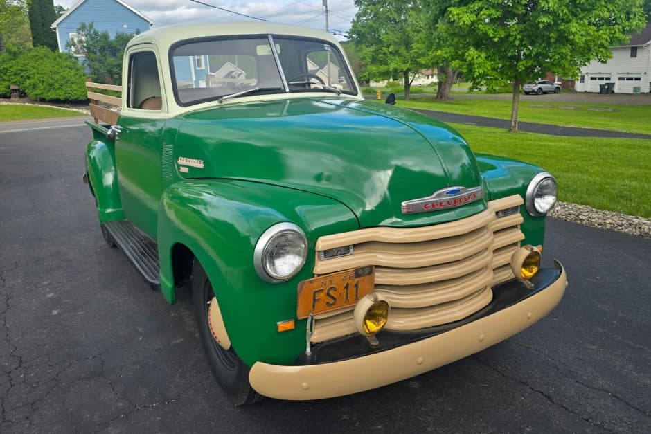 1949 Chevrolet Advance Design Pickup (1947-1955) sold for $10,550