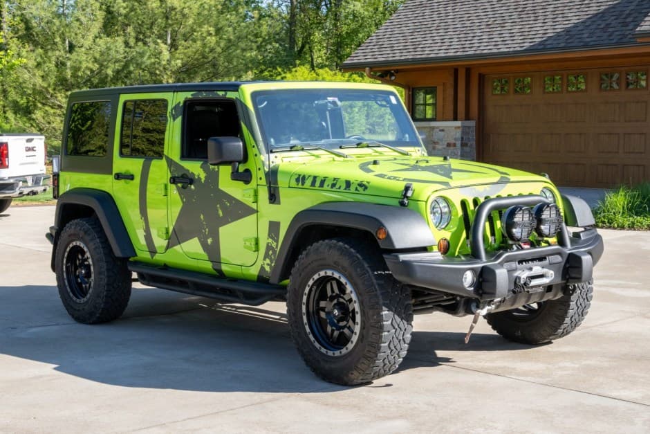 2012 Jeep Wrangler JK (2007-2018) sold for $21,750