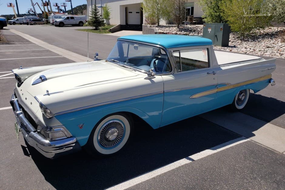 1958 Ford Ranchero sold for $19,000
