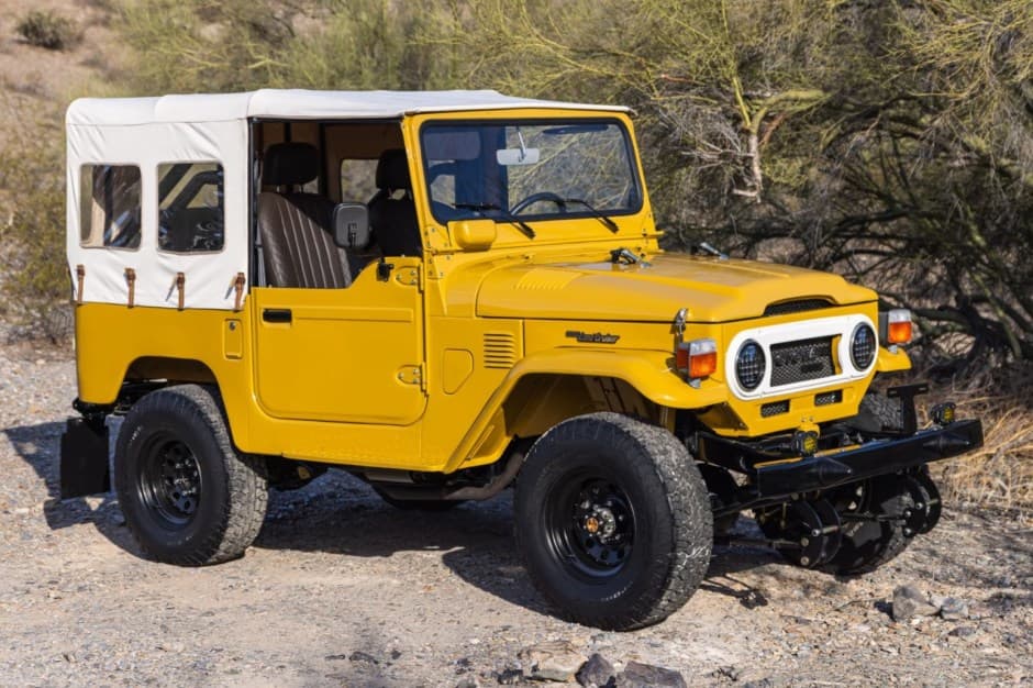 1978 Toyota Land Cruiser FJ40 sold for $22,000