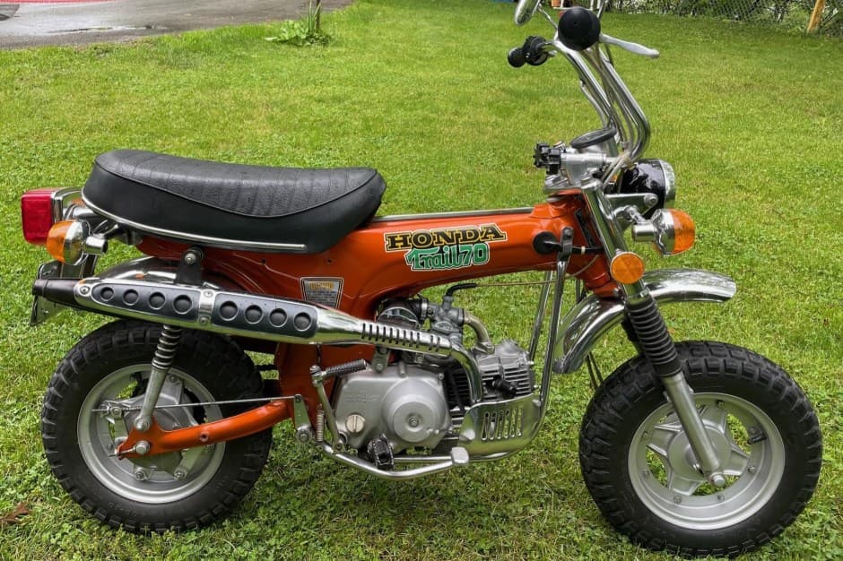 1974 Honda CT70 sold for $4,450