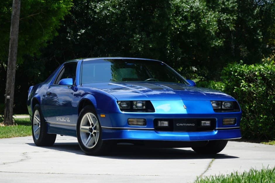 1986 Chevrolet Camaro 3rd Generation 1982-1992 sold for $32,777