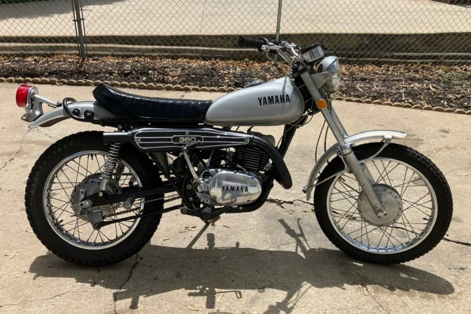 1972 Yamaha Enduro sold for $2,075