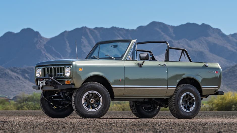 1973 International Harvester Scout II sold for $100,000