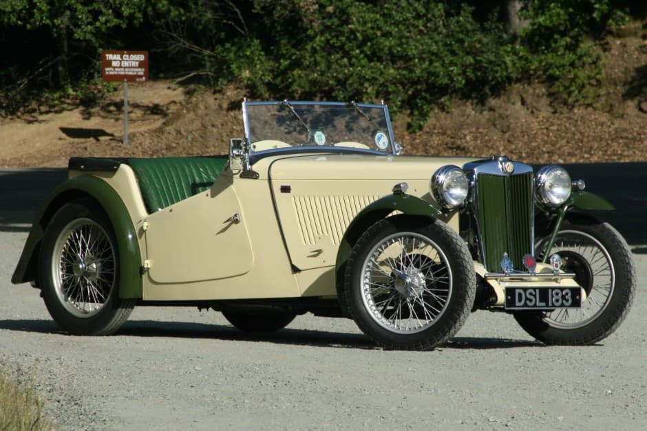 1949 MG TC sold for $15,520