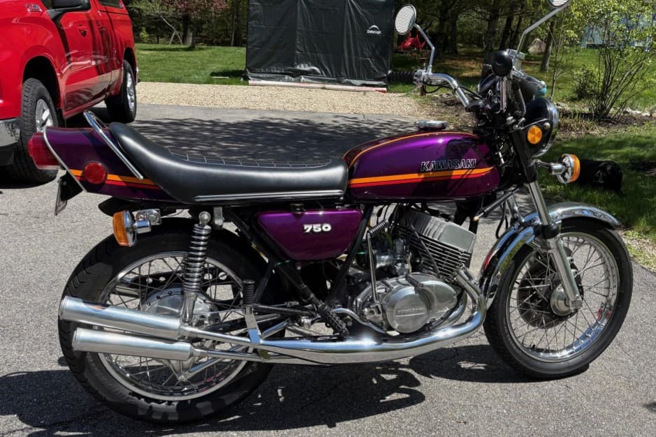 1973 Kawasaki H2 Mach IV sold for $14,556