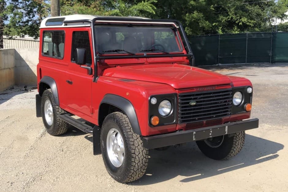 1997 Land Rover Defender 90 NAS sold for $64,000