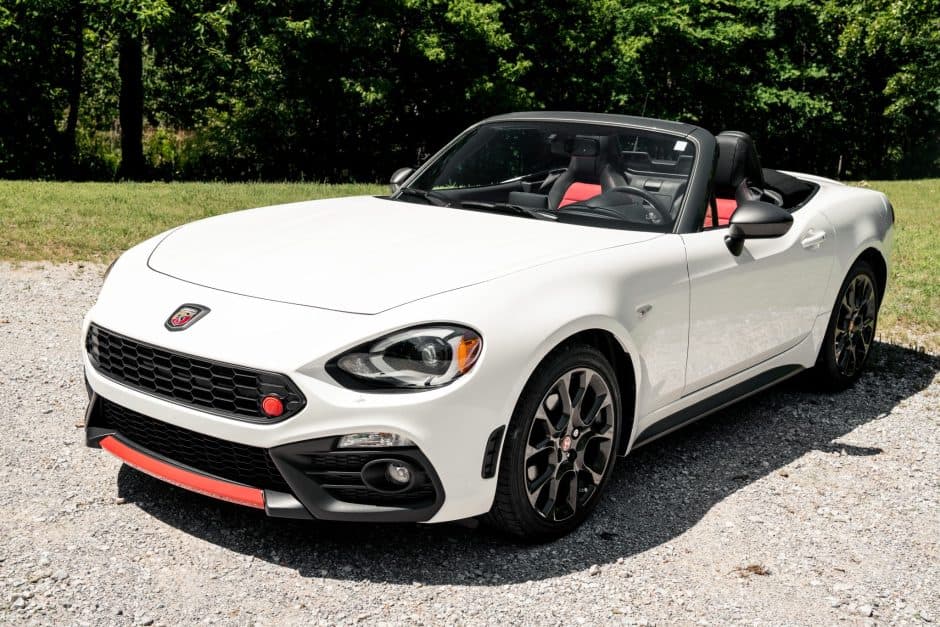 2017 Fiat 124 Spider (2017-2020) sold for $19,500