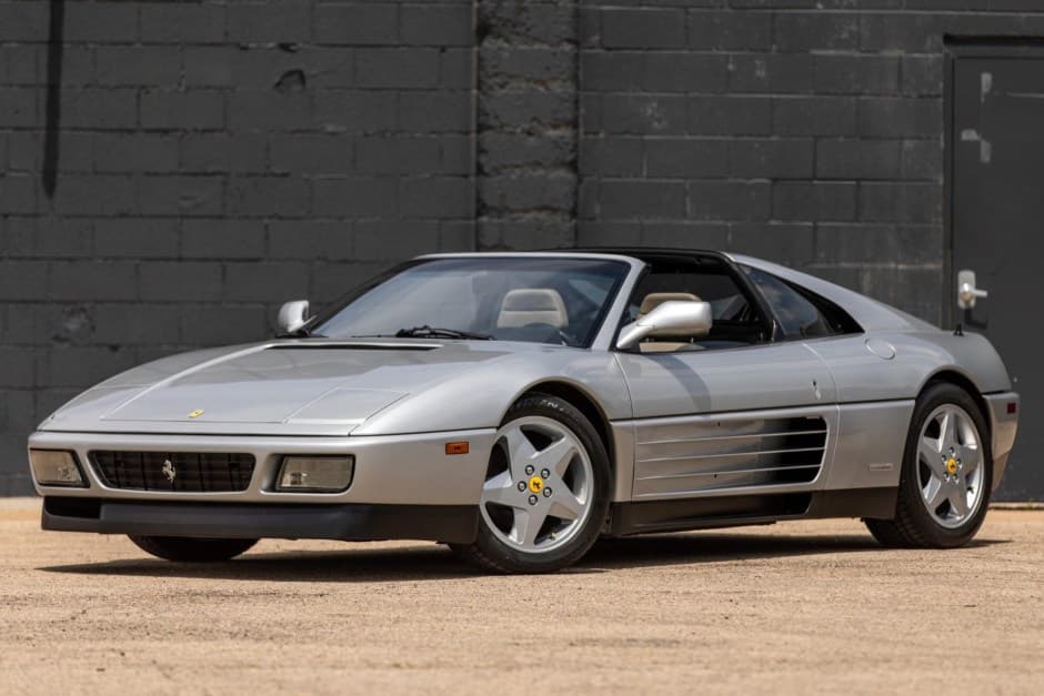1992 Ferrari 348 sold for $77,500