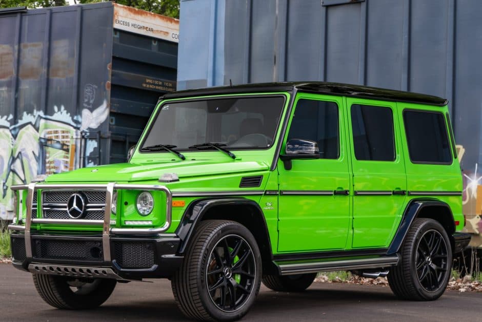 2016 Mercedes-Benz W463 G-Class AMG (1990-2018) sold for $97,000