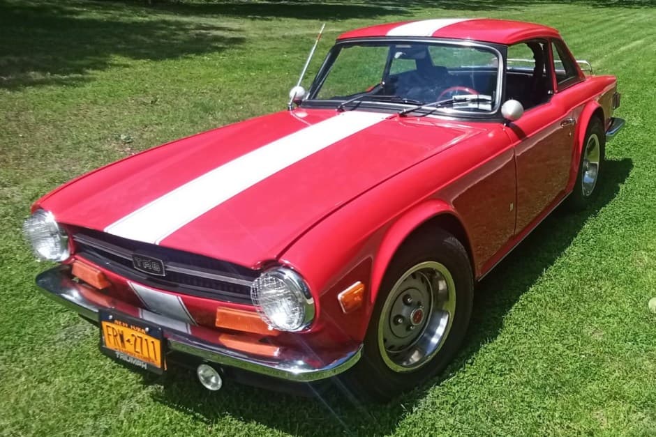 1973 Triumph TR6 sold for $11,000