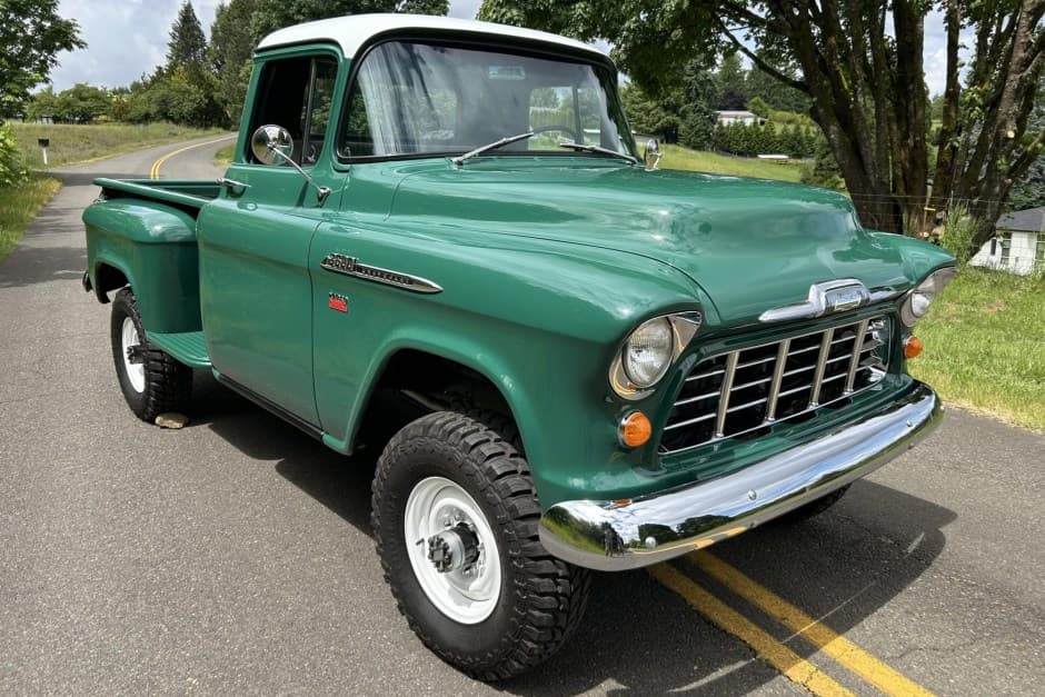 1956 Chevrolet Task Force Pickup (1955-1959) sold for $45,250