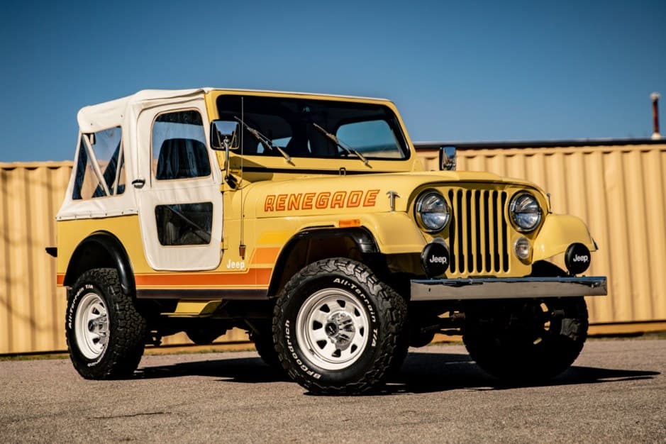 1984 Jeep CJ-7 sold for $27,000