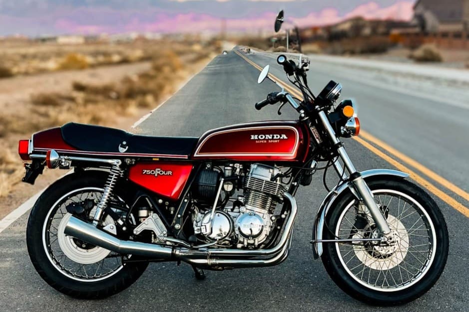 1976 Honda Super Sport: CB750F, CB900F, & CB1100F sold for $6,628