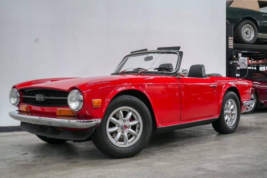 1969 Triumph TR6 sold for $23,000