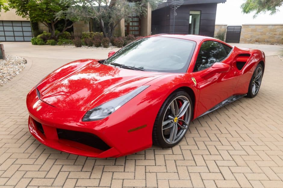 2018 Ferrari 488 sold for $229,800