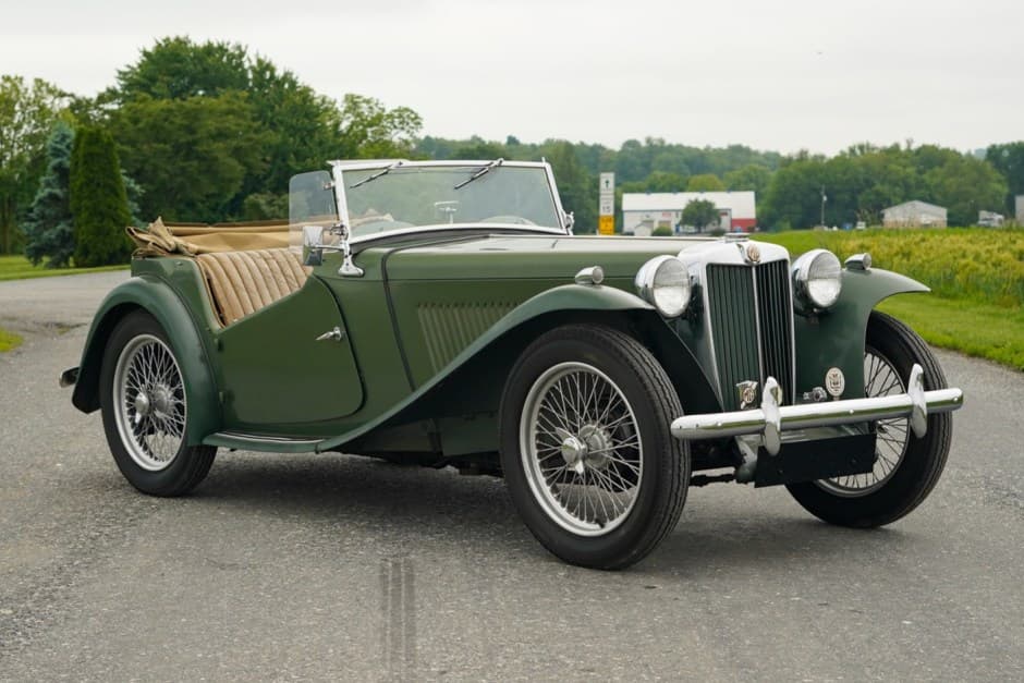 1949 MG TC sold for $28,000