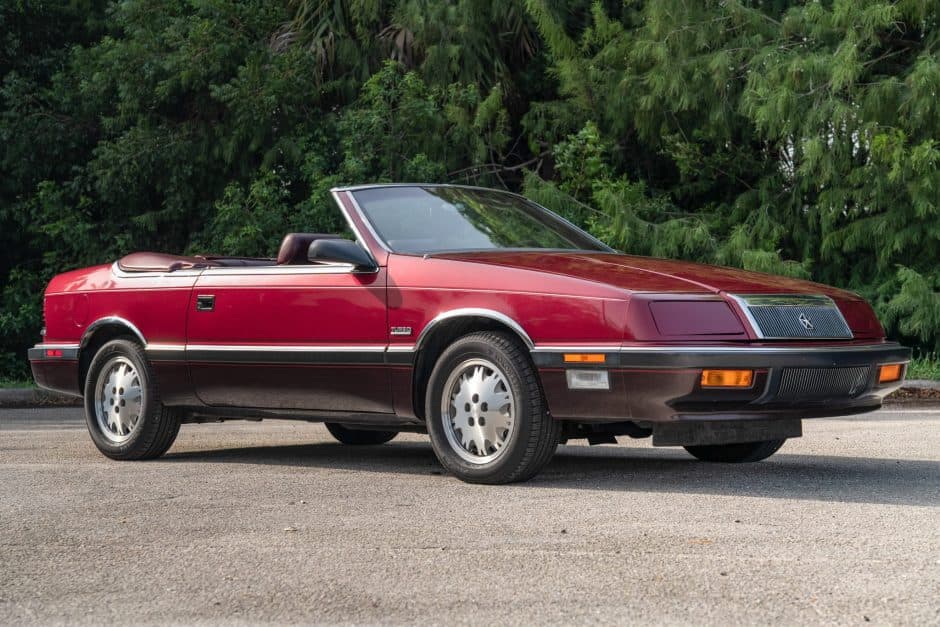 1988 Chrysler LeBaron sold for $7,100
