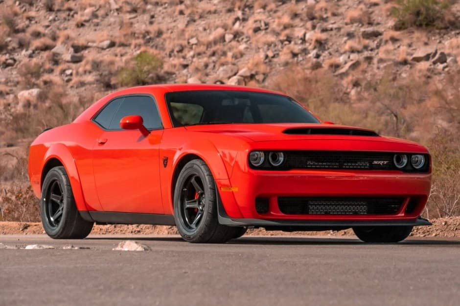 2018 Dodge Challenger SRT Demon & Super Stock sold for $99,038