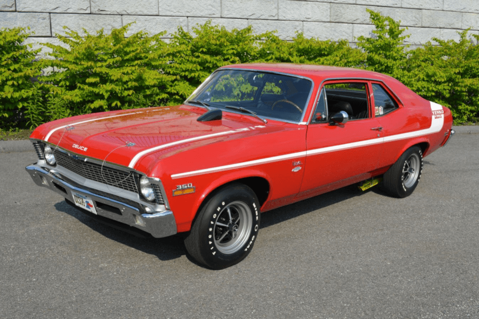1970 Chevrolet Nova sold for $52,000