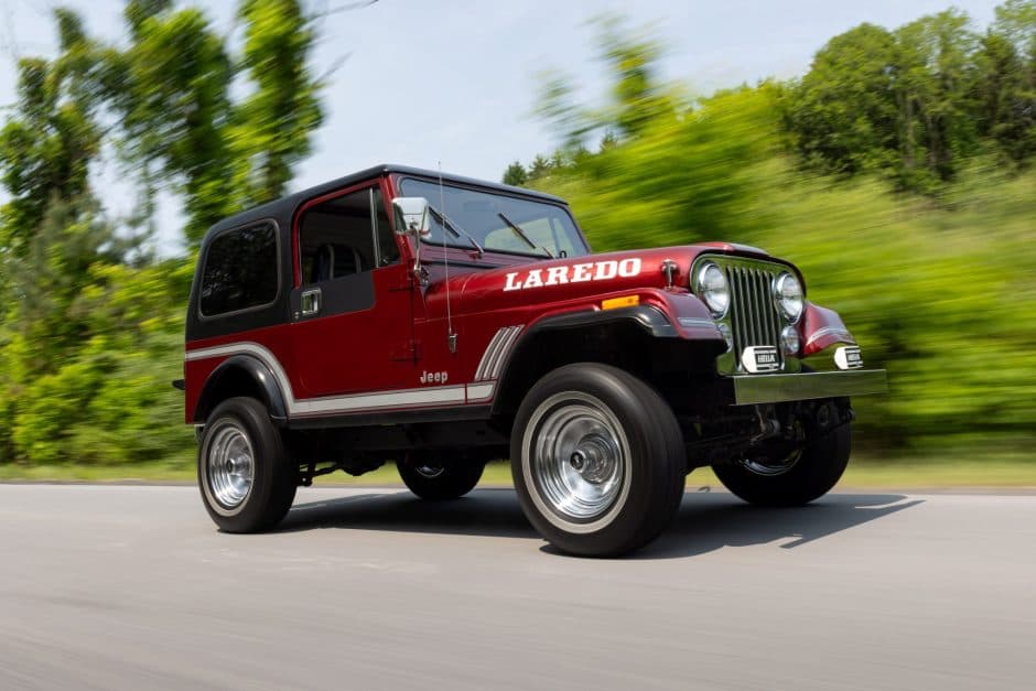 1986 Jeep CJ-7 sold for $33,250