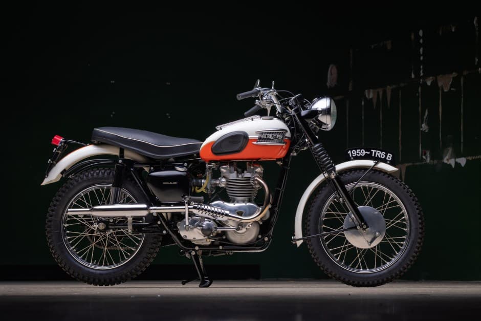 1959 Triumph Tiger (1939-1973) sold for $7,600