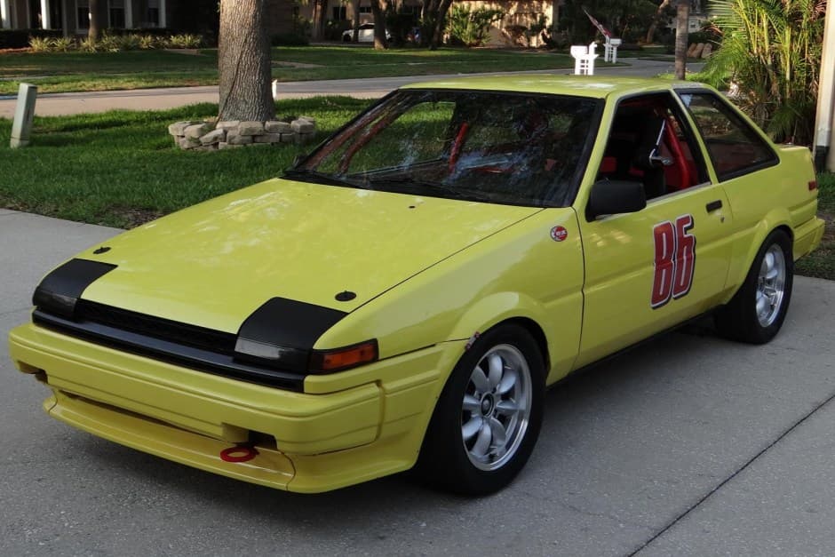 1987 Toyota Corolla sold for $8,000