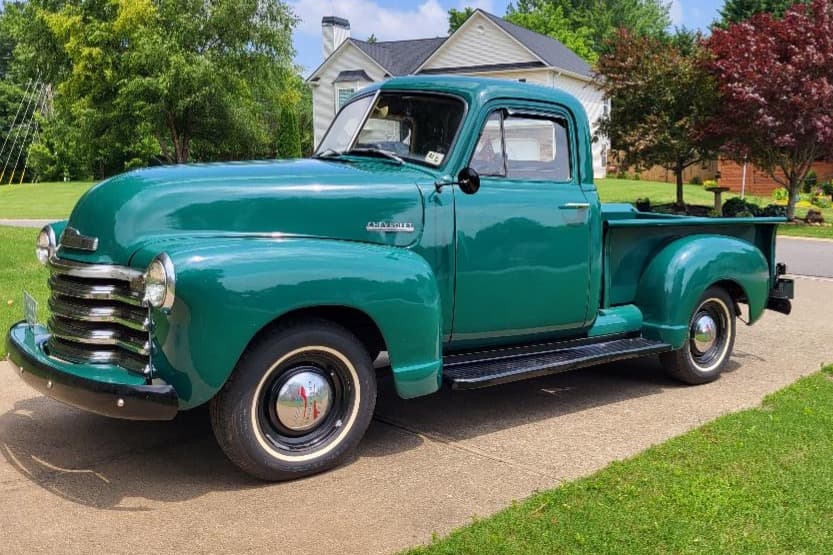 1951 Chevrolet Advance Design Pickup (1947-1955) sold for $33,000