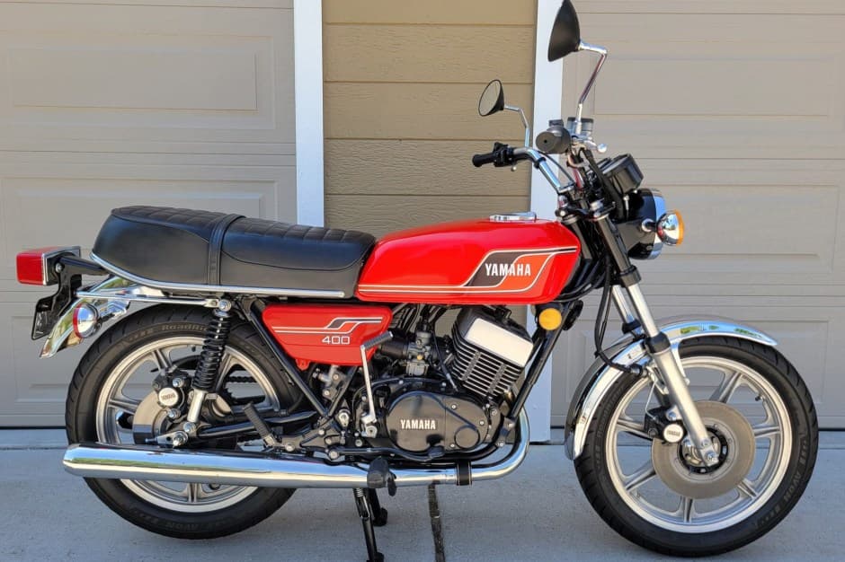 1977 Yamaha RD sold for $6,400