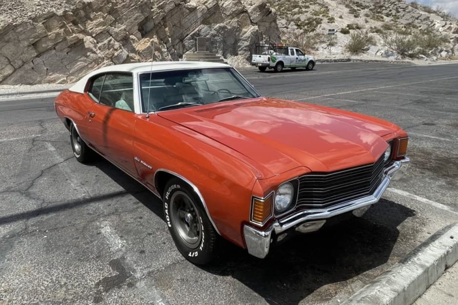 1972 Chevrolet Chevelle sold for $25,000