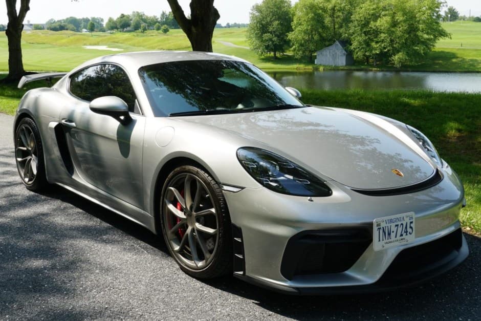 2022 Porsche Cayman GT4 sold for $112,250