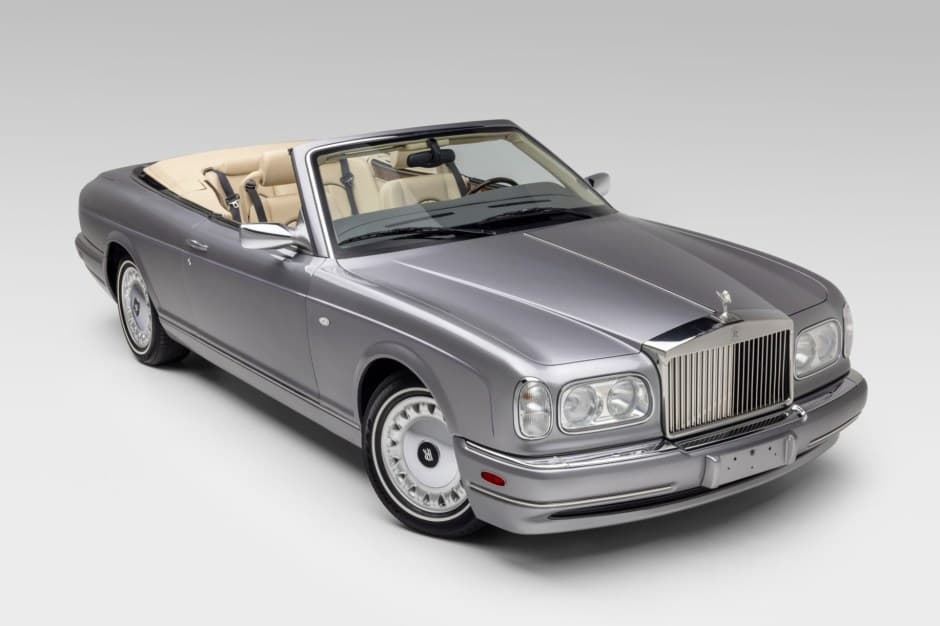 2002 Rolls-Royce Corniche sold for $87,000
