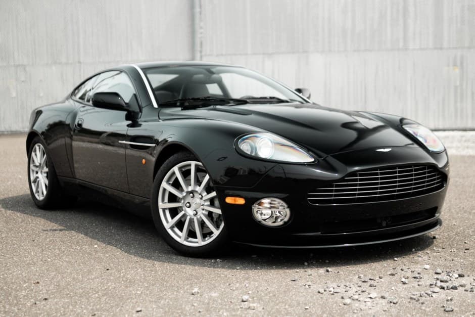 2005 Aston Martin Vanquish sold for $98,000