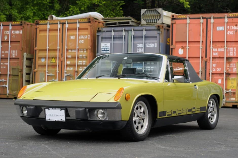 1974 Porsche 914 1.7/1.8/2.0 sold for $22,307