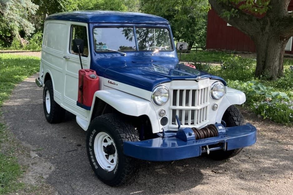 1958 Willys Jeep Wagon sold for $14,750