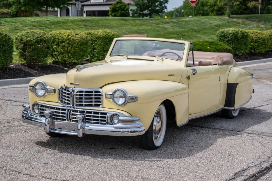 1948 Lincoln Continental (1940-1948) sold for $15,445
