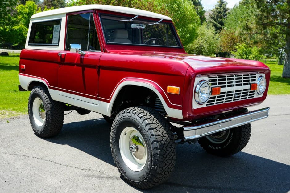 1969 Ford Bronco U13/U14/U15 1966-1977 sold for $89,500