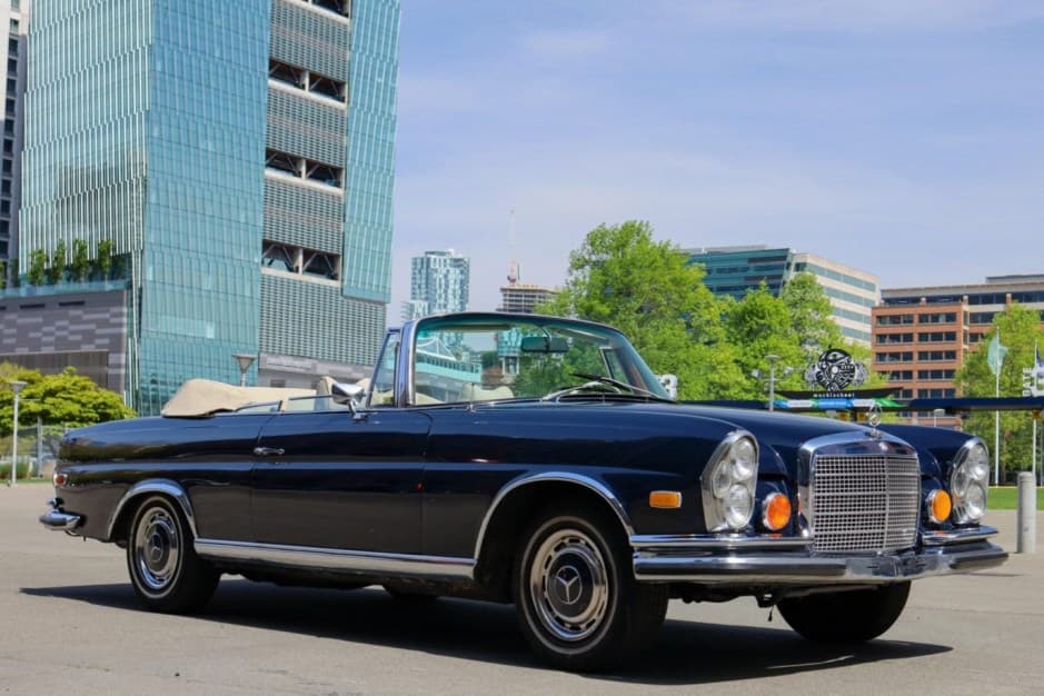 1970 Mercedes-Benz W111 Coupe & Cabriolet sold for $90,000