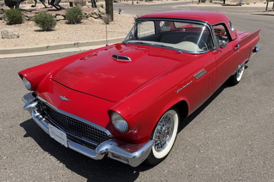 1957 Ford Thunderbird (1955-1957) sold for $26,750