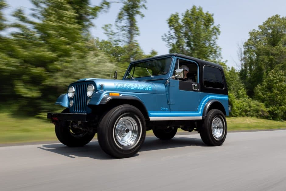 1986 Jeep CJ-7 sold for $43,000
