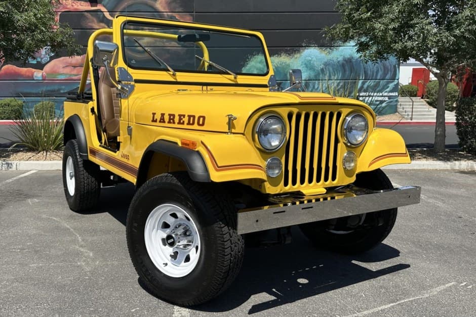 1985 Jeep CJ-7 sold for $13,750