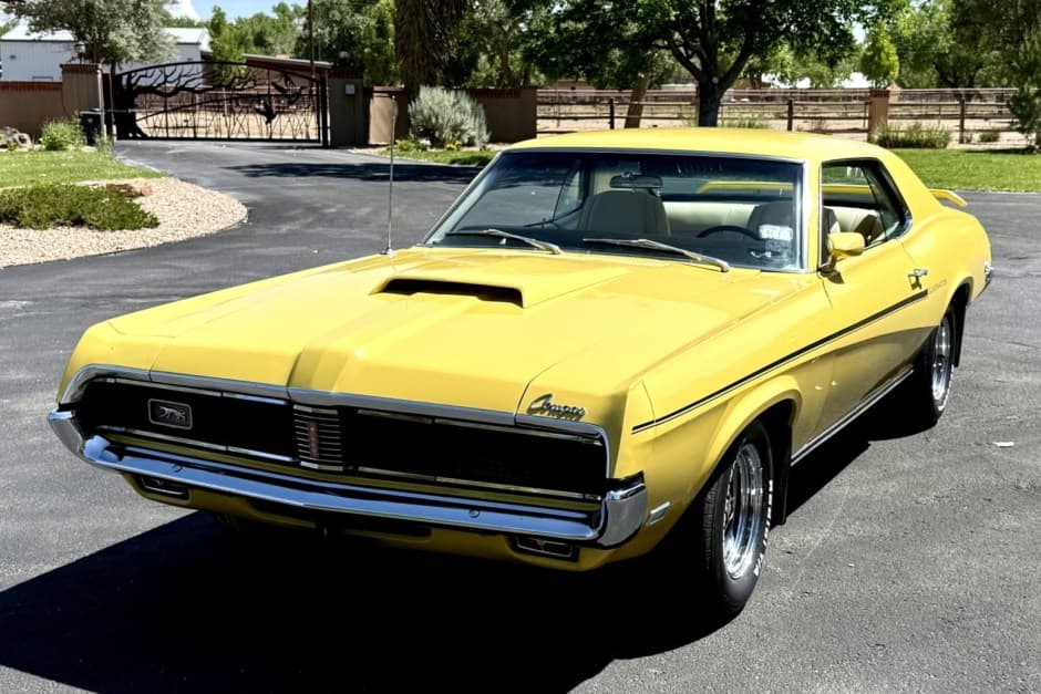 1969 Mercury Cougar sold for $39,500