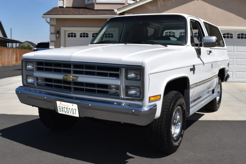 1987 Chevrolet K5 Blazer 1973-1991 sold for $19,500