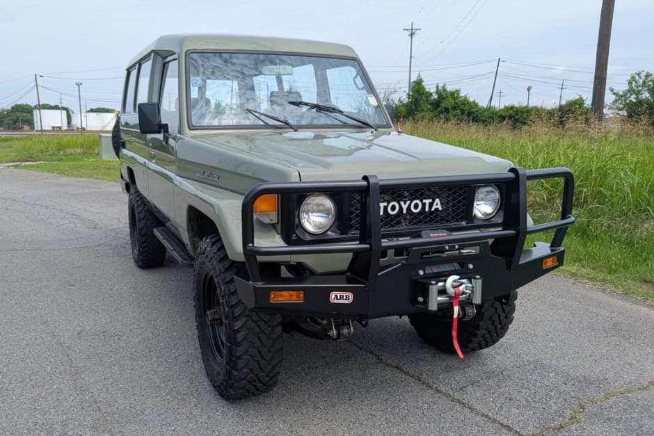 1987 Toyota Land Cruiser Prado 70-Series sold for $25,500