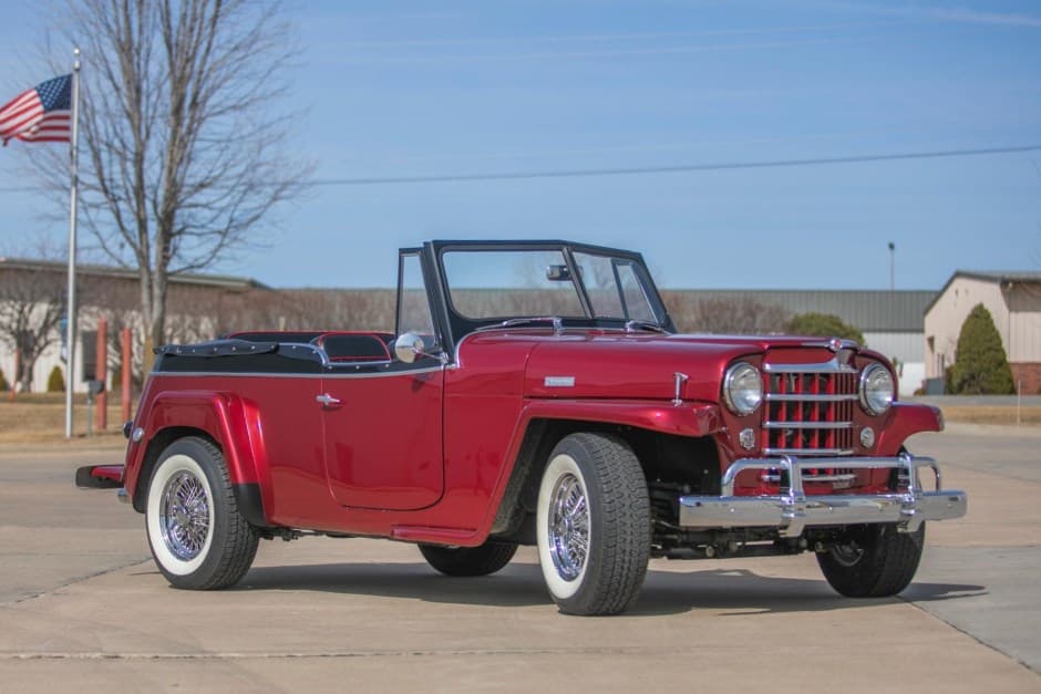 1950 Willys Jeepster sold for $19,500