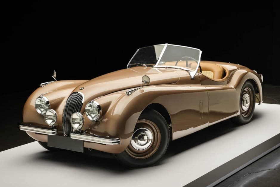 1951 Jaguar XK120 sold for $130,000