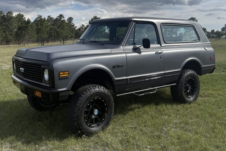 1972 Chevrolet K5 Blazer 1969-1972 sold for $47,056