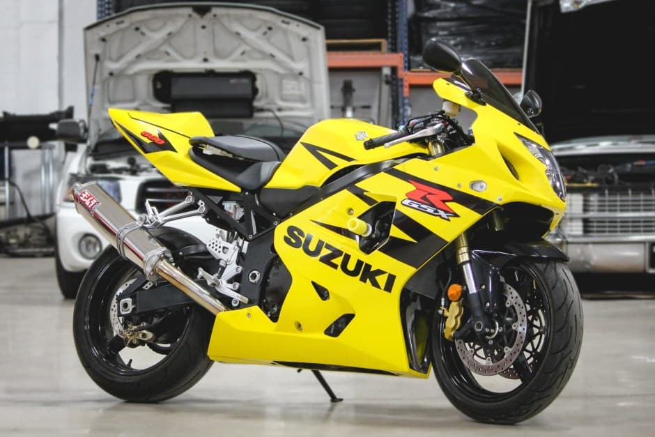 2004 Suzuki GSX-R 600, 750, 1000, & 1100 sold for $4,200