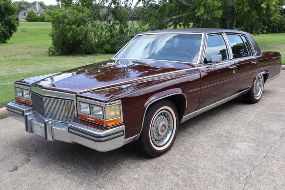 1989 Cadillac Brougham sold for $12,500