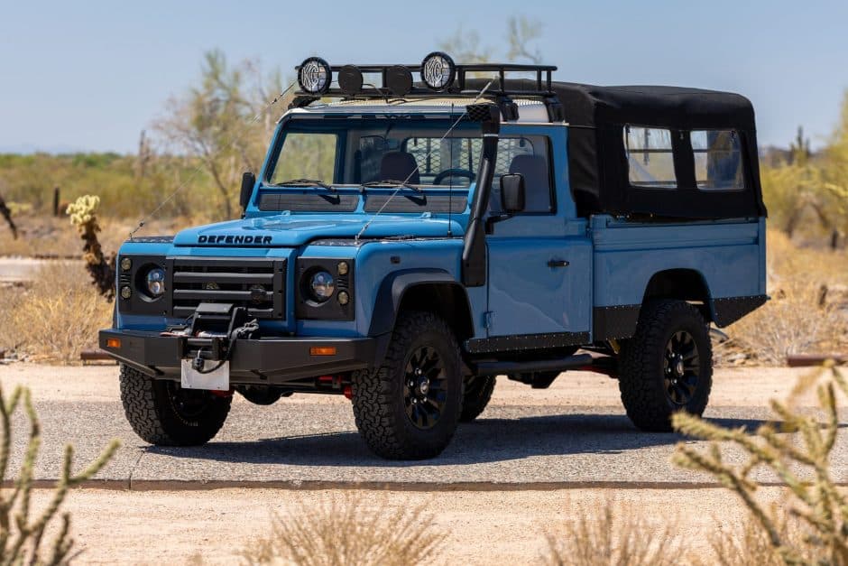 1998 Land Rover 110 / Defender 110 (Euro Spec) sold for $48,000